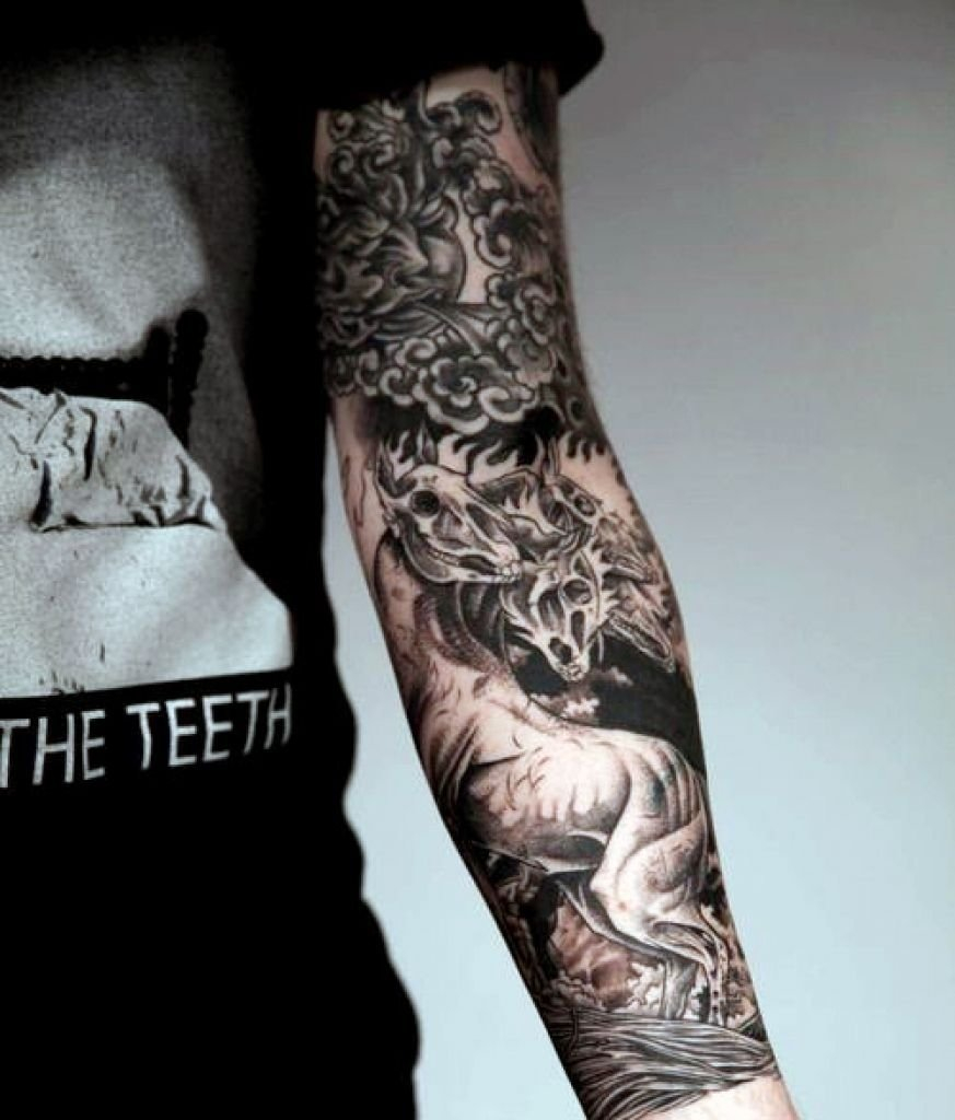10 Stunning Forearm Tattoo Ideas For Men pertaining to sizing 873 X 1024