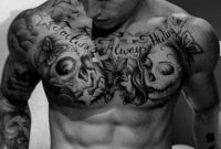 101 Best Chest Tattoos For Men for size 767 X 1069
