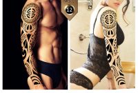 10pcsset Full Arm Waterproof Temporary Tattoo Body Art Animal for sizing 1000 X 1000
