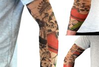 11 Style Fake Arm Tattoo Nylon Sleeve Party Theme Dress Up Rocker throughout sizing 1800 X 1800