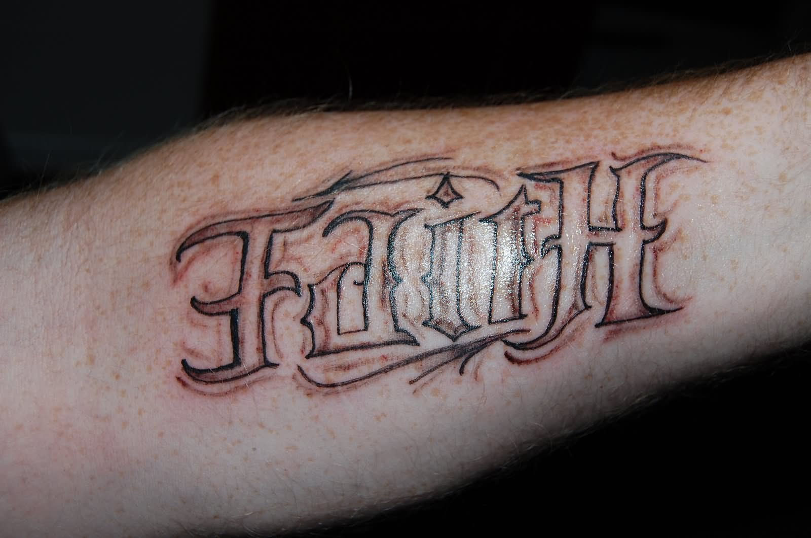 16 Word Tattoos On Forearm pertaining to proportions 1600 X 1061