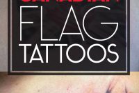 18 Patriotic Canadian Flag Tattoos Tattooblend pertaining to proportions 635 X 1500