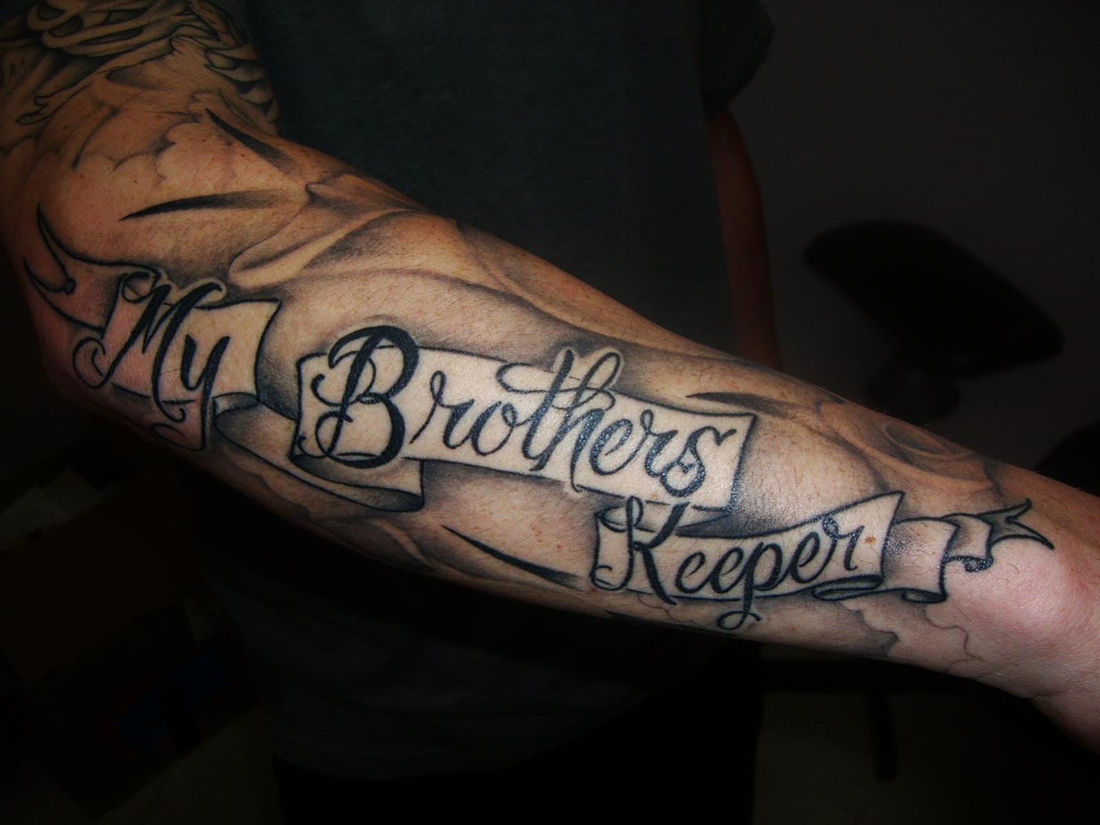 19 My Brothers Keeper Tattoo With Powerful Meanings Tattoos Win within proportions 1600 X 1200