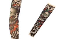 1pc Tattoo Arm Sleeves Nylon Spandex Stretchy Temporary Stockings within measurements 1200 X 1200