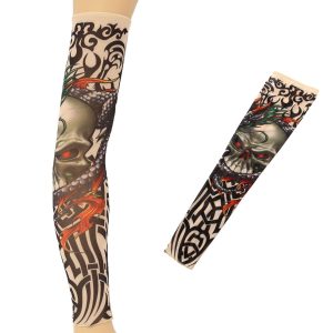 1pc Tattoo Arm Sleeves Nylon Spandex Stretchy Temporary Stockings within measurements 1200 X 1200