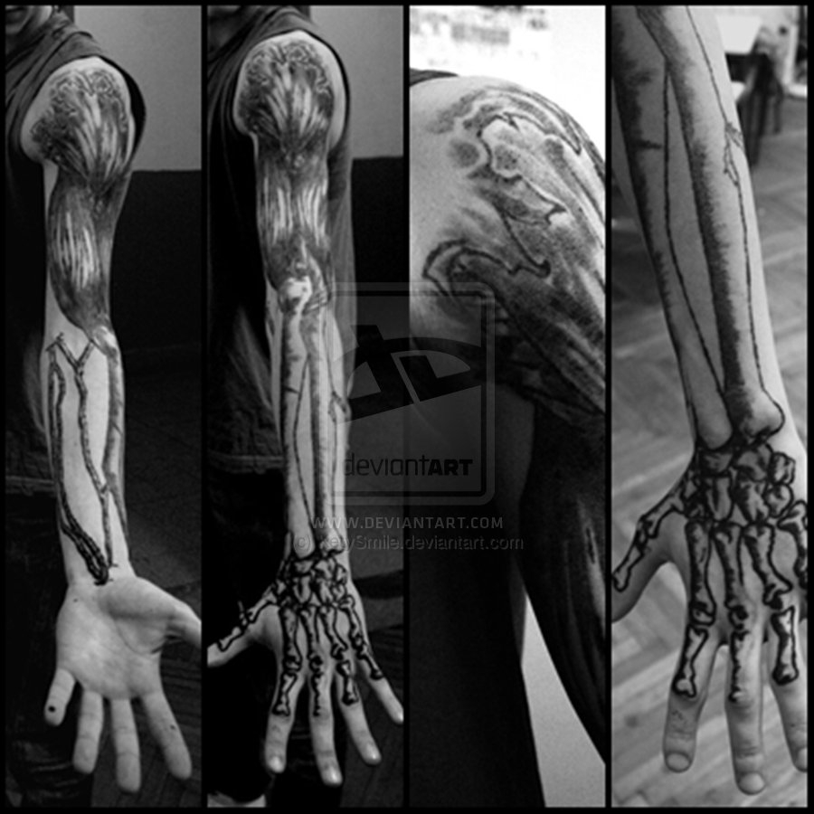 20 Fantastic Arm Bone Tattoos with regard to dimensions 900 X 900