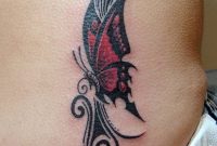 20 Nice Butterfly Tribal Tattoos with measurements 800 X 1052
