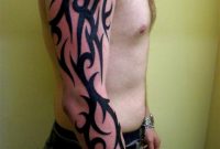 21 Awesome Tribal Sleeve Tattoos Designs Images And Pictures for dimensions 768 X 1024