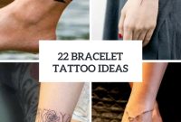 22 Bracelet Tattoo Ideas For Women Styleoholic in dimensions 775 X 1096