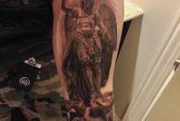 24 Archangel Michael Tattoos On Forearm pertaining to proportions 768 X 1024