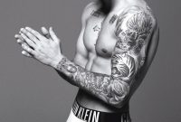 24 Of Justin Biebers Tattoos Explained In Slightly Creepy Detail pertaining to sizing 768 X 1075