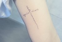25 Unique Small Cross Tattoo Designs Simple And Lovely Yet in proportions 1080 X 1080