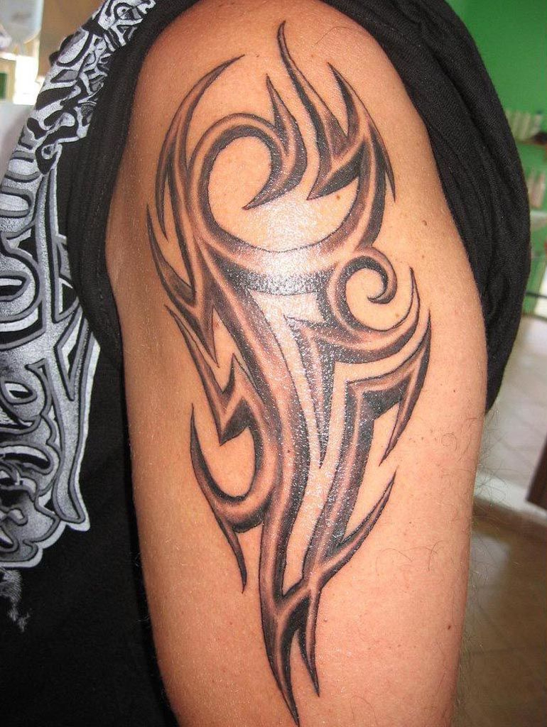 30 Best Tribal Tattoo Designs For Mens Arm Tattoo Inspiration for dimensions 770 X 1024