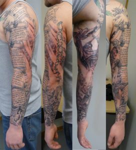 30 Christian Tattoos On Sleeve for dimensions 900 X 991