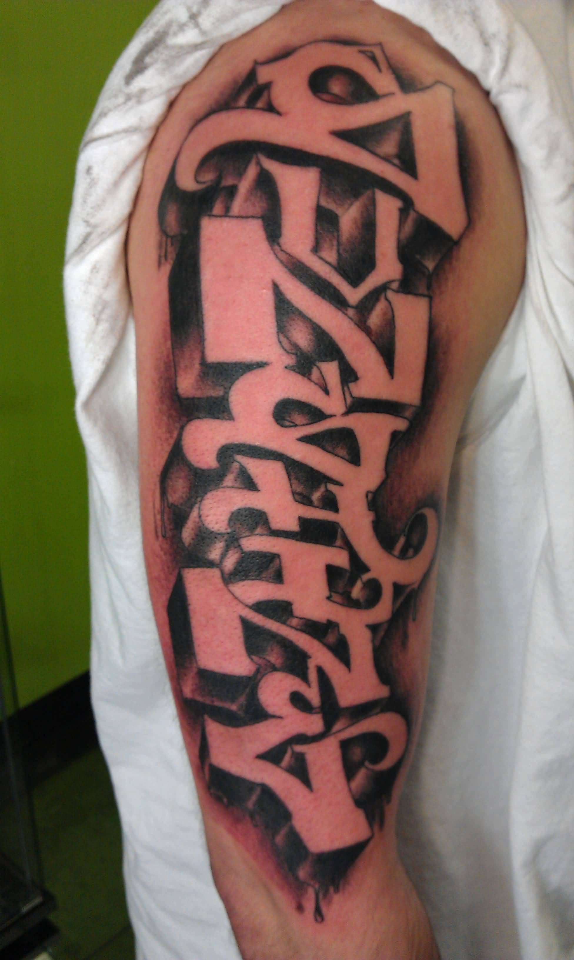 30 Graffiti Tattoo Images Pictures And Designs Ideas pertaining to dimensions 1952 X 3264