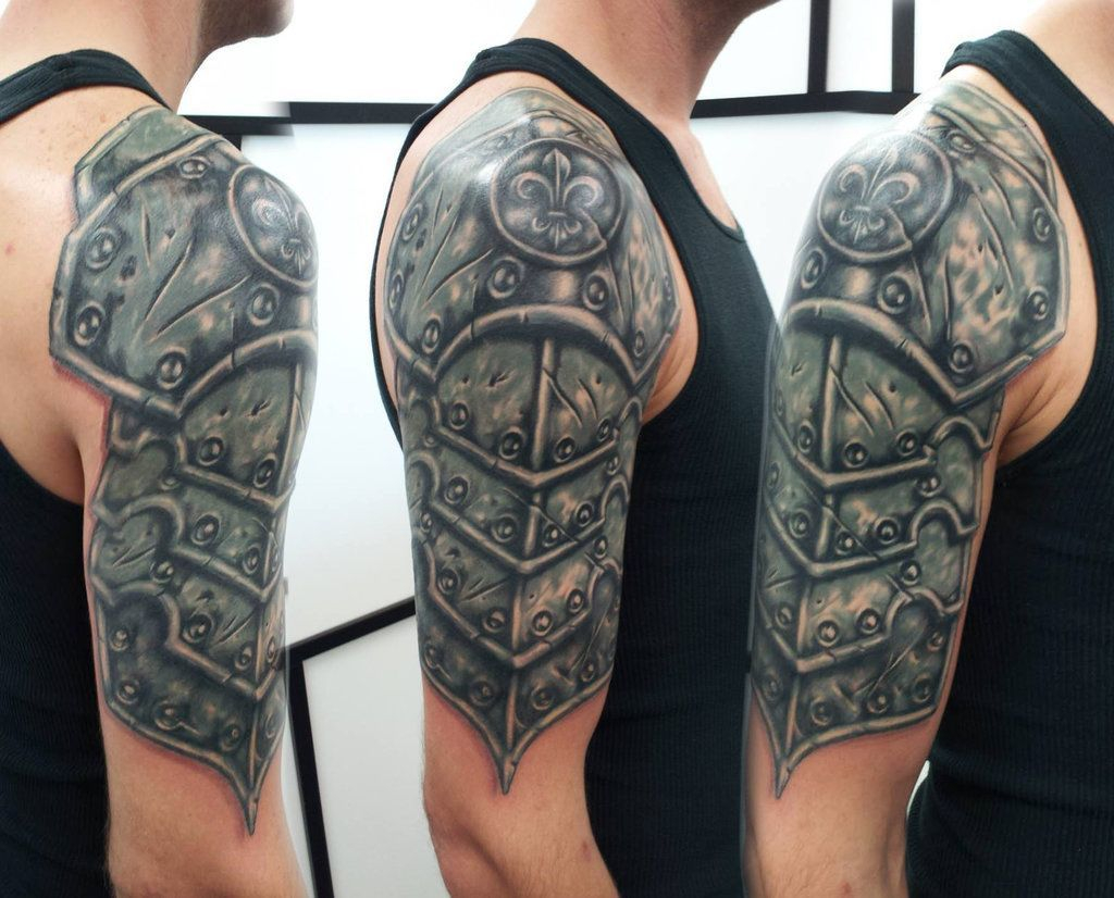 30 Medieval Armor Tattoos Ideas in proportions 1024 X 826