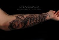 31 Name Tattoos On Forearm intended for sizing 1600 X 1200