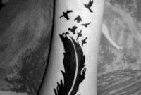 33 Awesome Pigeon Feather Tattoos pertaining to dimensions 774 X 1032