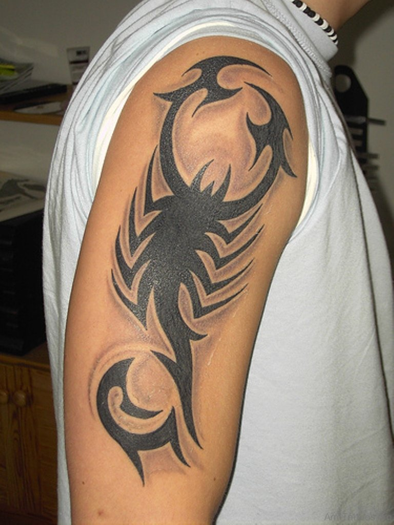 35 Tribal Scorpion Tattoos Ideas pertaining to dimensions 768 X 1024
