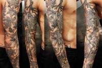 36 Black And Grey Full Sleeve Tattoos for dimensions 1021 X 1024