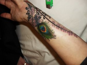 36 Peacock Feather Tattoos Designs And Pictures for measurements 1024 X 768
