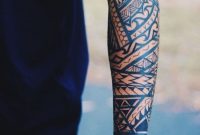 37 Oberarm Tattoo Ideen Fr Mnner Maori Und Tribal Motive Maori throughout size 750 X 1125