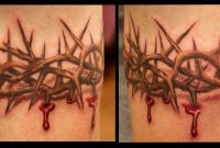 3d Crown Of Thorns Arm Band Tattoo Google Search For My Dad with regard to size 1600 X 705