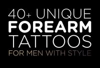 40 Unique Forearm Tattoos For Men With Style Tattooblend for measurements 635 X 1579