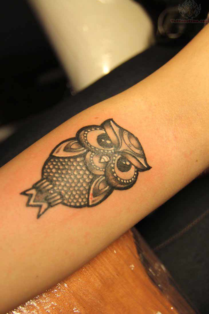 42 Owl Tattoos Ideas For Females with regard to size 730 X 1095