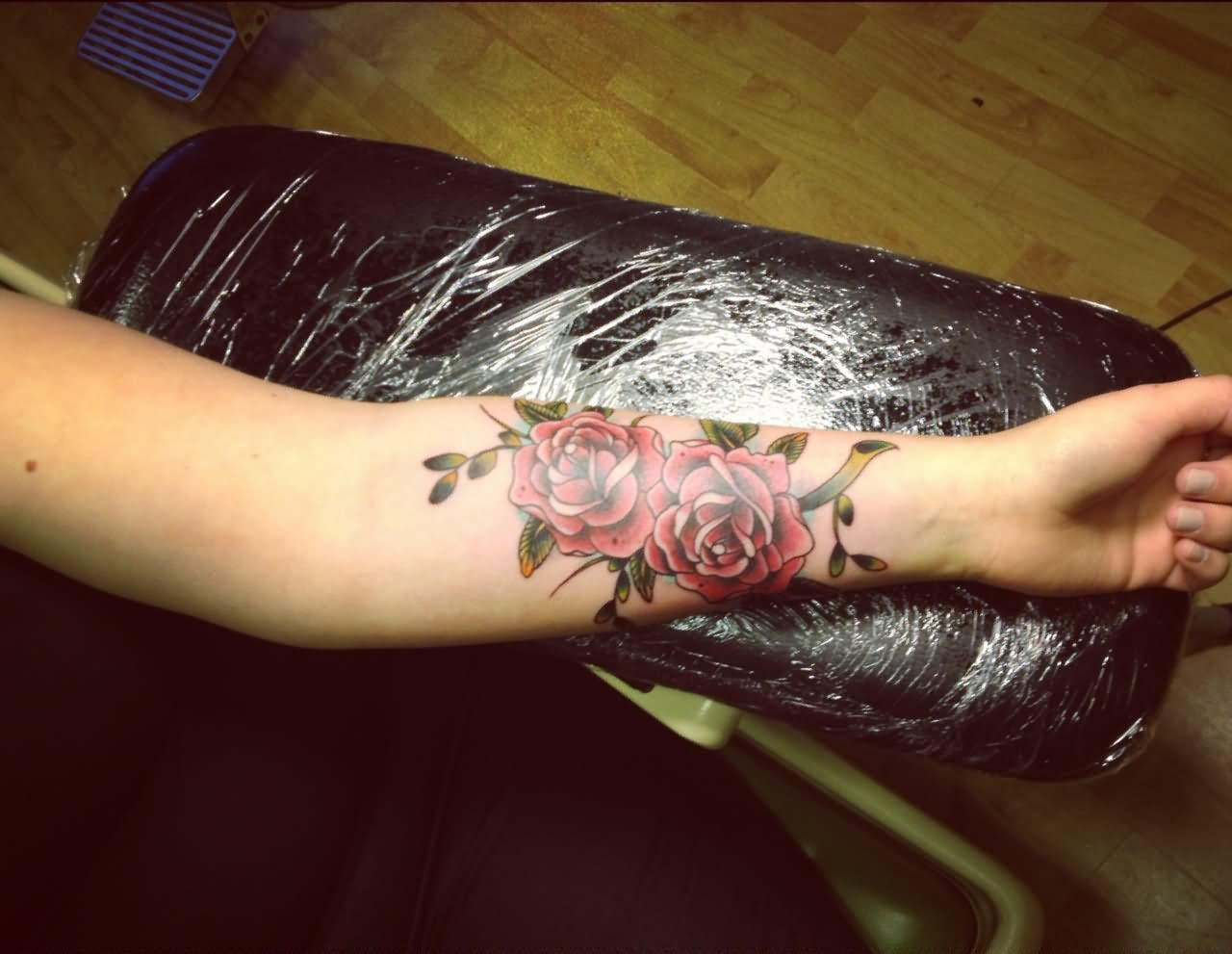 43 Beautiful Forearm Rose Tattoos intended for measurements 1280 X 991