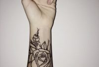 43 Beautiful Forearm Rose Tattoos with regard to size 900 X 1200