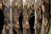 45 Awesome Biomechanical Tattoos Inkdoneright throughout proportions 1024 X 835