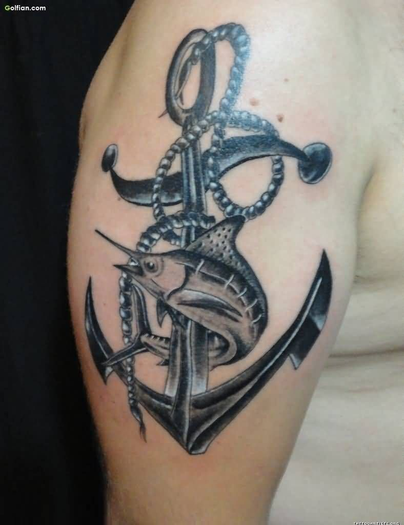 45 Most Wonderful Anchor Sleeve Tattoos Coolest Anchor Arm within sizing 788 X 1024
