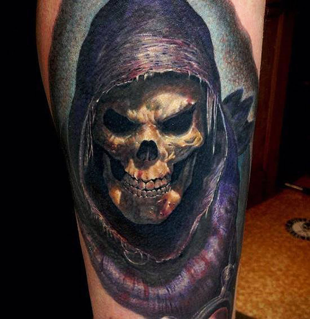 47 Best 3d Skull Tattoos Collection pertaining to measurements 1000 X 1029