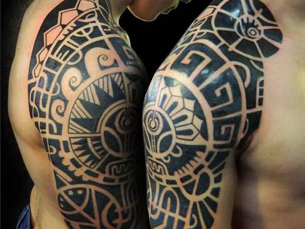 49 Latest Mayan Tattoos pertaining to size 1048 X 786