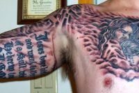5 Christian Tattoos On Chest For Men with regard to dimensions 1638 X 876
