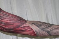 50 Amazing Muscles Tattoos regarding proportions 1391 X 575