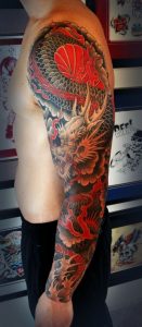 50 Cool Japanese Sleeve Tattoos For Awesomeness Tattoos Best with sizing 600 X 1369