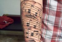 50 Great Music Tattoos On Arm for measurements 768 X 1024