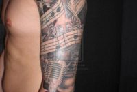 50 Great Music Tattoos On Arm regarding proportions 768 X 1024