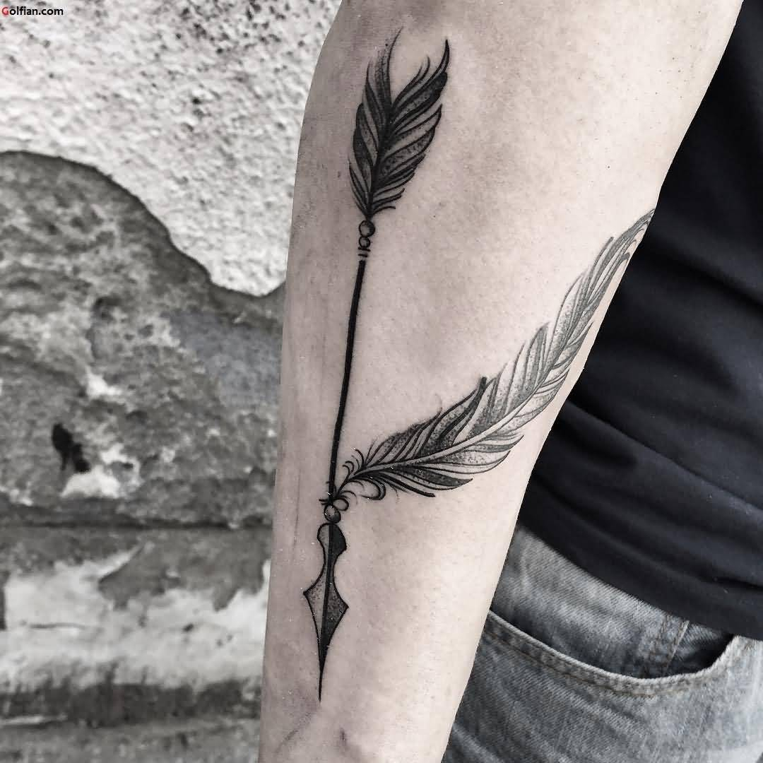 50 Most Beautiful Arrow Tattoo Designs Awesome 3d Arrow Tattoo for measurements 1080 X 1080