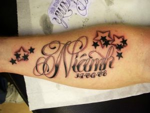 50 Unique Name Tattoos intended for proportions 1600 X 1200