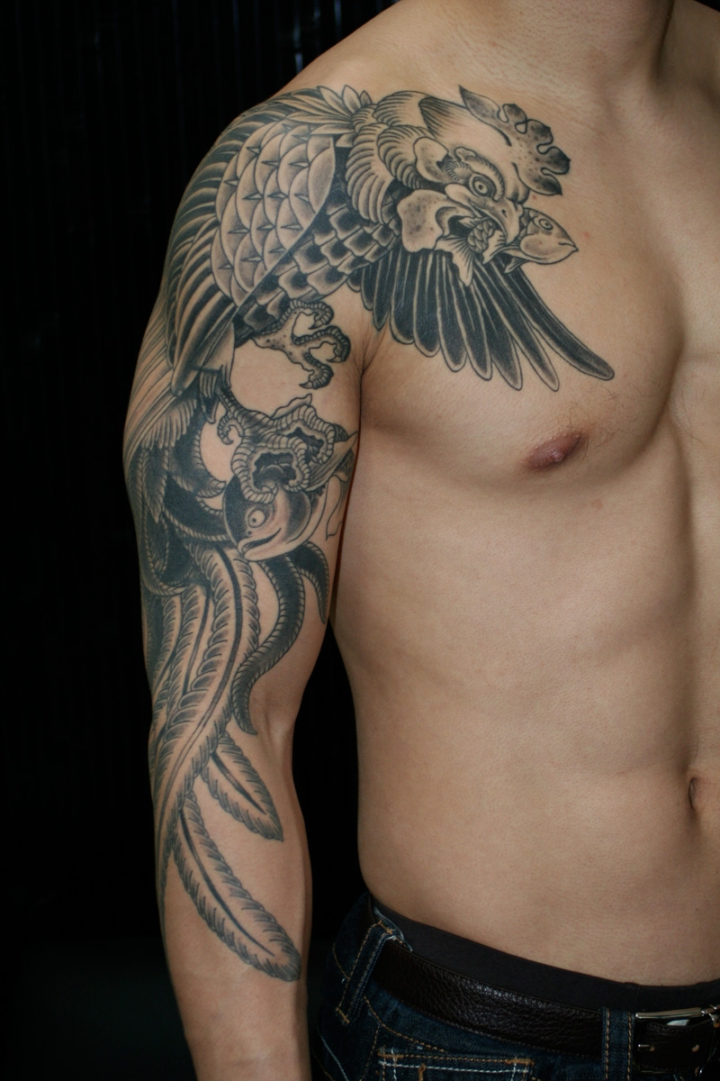 52 Eagle Shoulder Tattoos Ideas And Meanings intended for proportions 800 X 1200