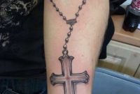 52 Great Rosary Tattoos On Arm pertaining to size 768 X 1024