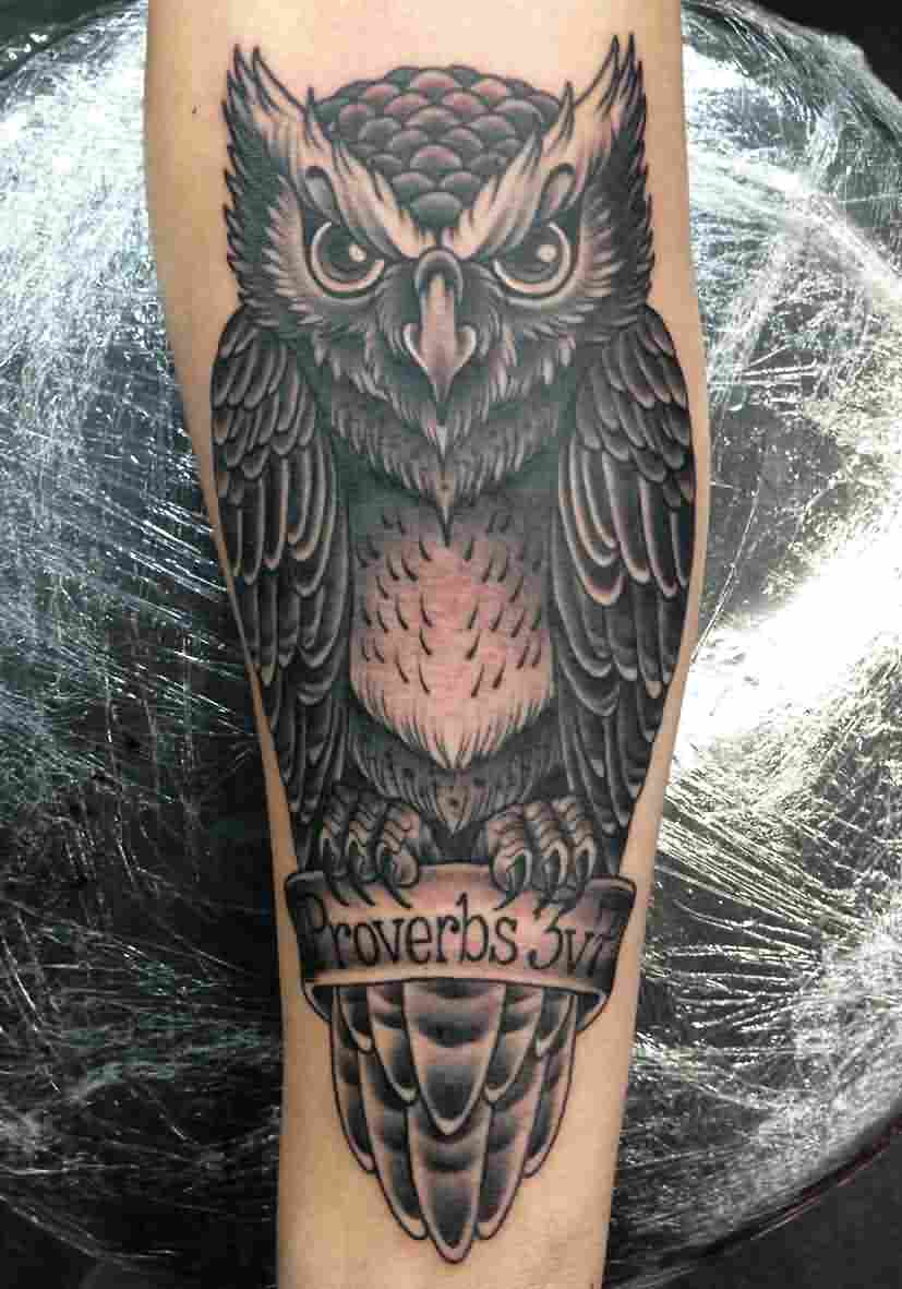 52 Owl Tattoos Collection For Men regarding dimensions 827 X 1181