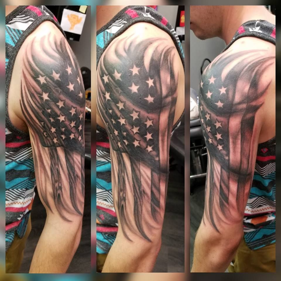 53 Coolest Must Watch Designs For Patriotic 4th July Tattoos regarding measurements 960 X 960