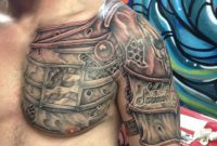55 Zodiac Armour Tattoos On Chest for measurements 768 X 1024