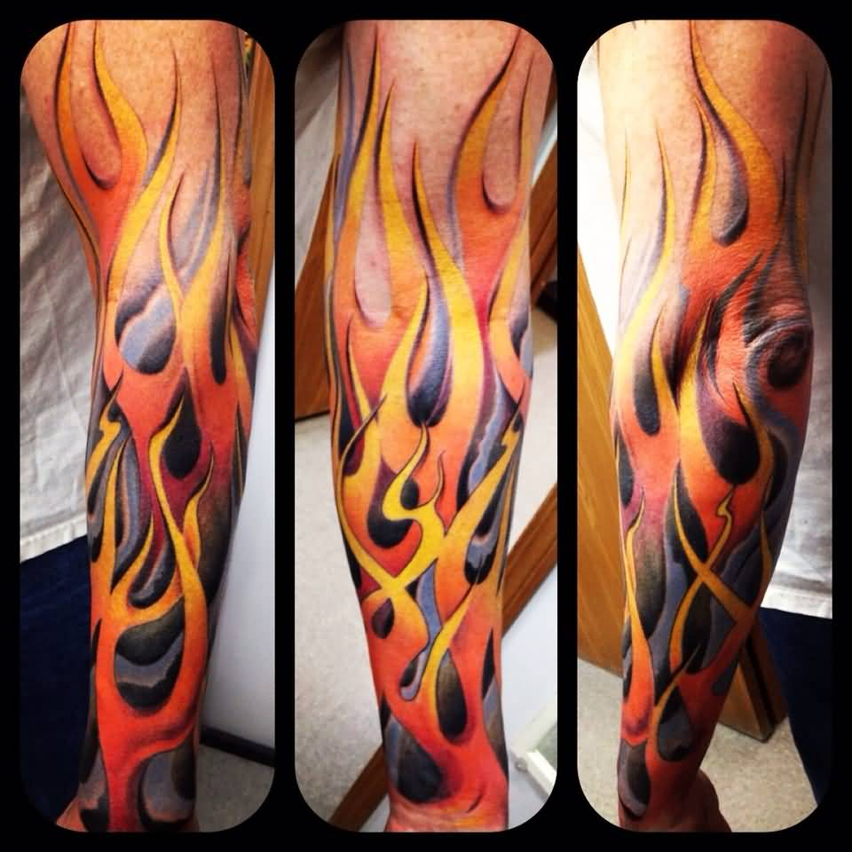 58 Incredible Flame Tattoos in size 960 X 960