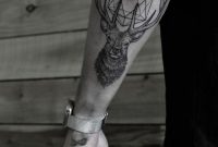 59 Best Geometric Deer Tattoos throughout proportions 736 X 1104