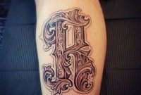 60 Charming Initial Tattoo Designs Keep A Loved One Closer in size 1080 X 1080